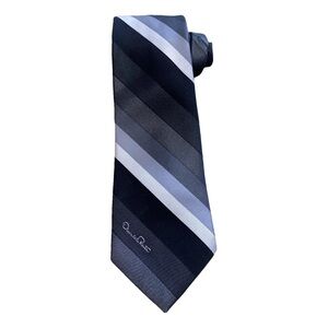 Vintage Oscar De La Renta Striped Tie